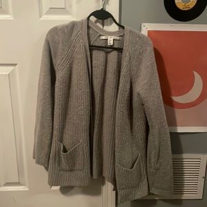Grey Wool Cardigan